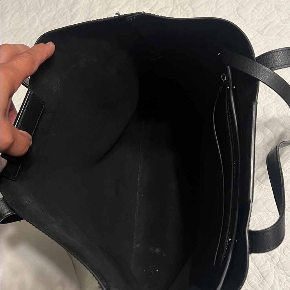 Away Launched Leather Tote monogram with LKV (HAS BEEN BLOCKED OUT SEE PHOTOS) - Picture 7 of 8